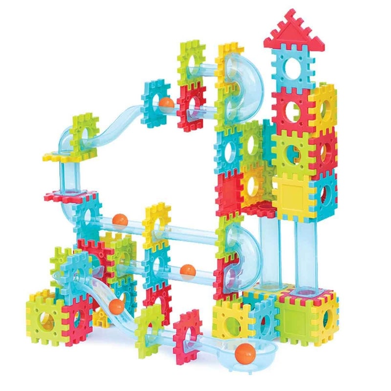 Dede - Rolling Building Blocks Ball Track 104 Pieces - 04045 - Image 3